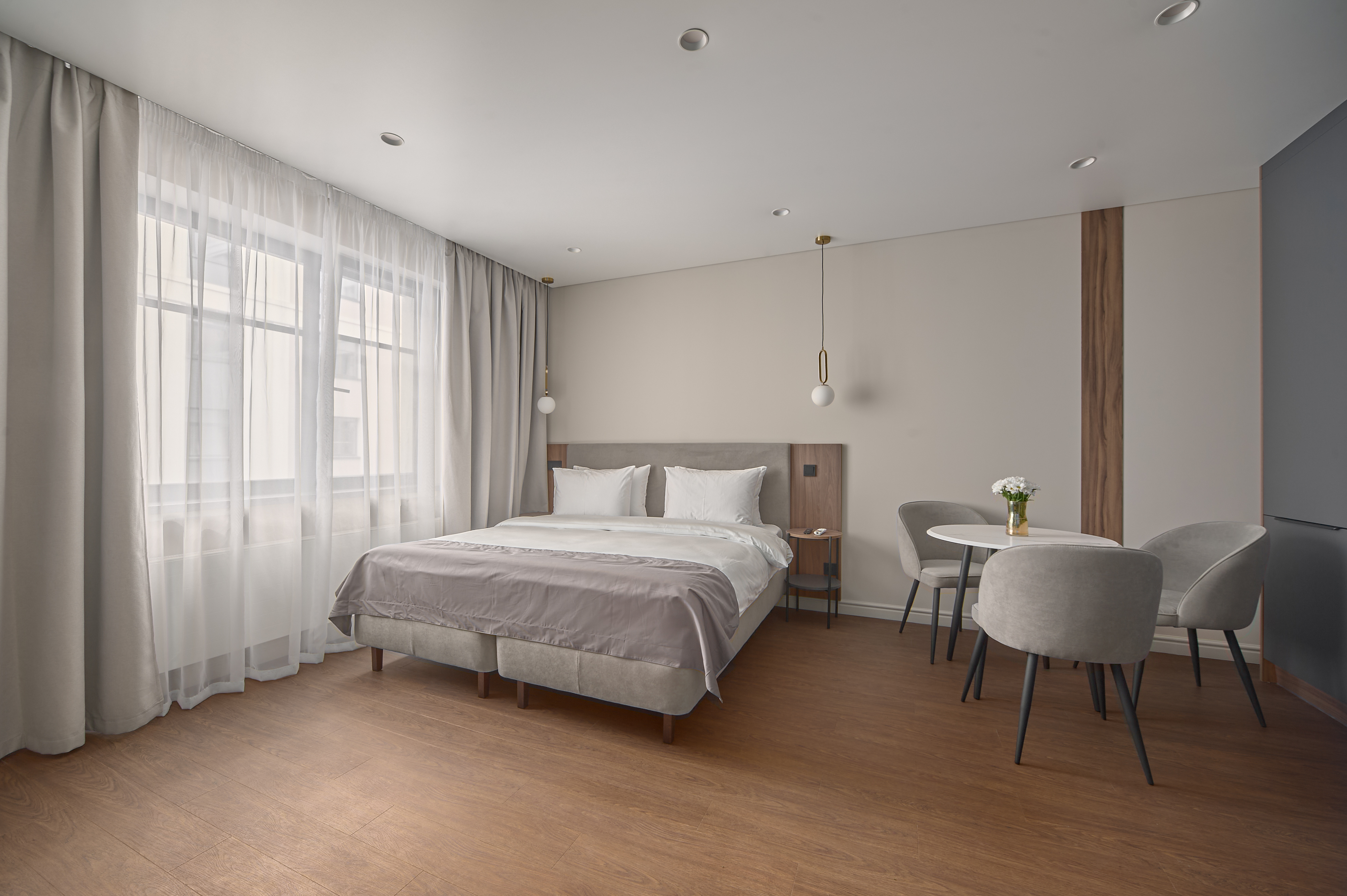 Апартаменты СТУДИО Плюс Вид на реку | Studio Plus River View